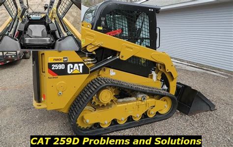 cat skid steer 2 speed not working|cat 259d problems.